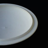 船串篤司 round  plate 白