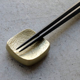 NOUSAKU Chopstick Rest Square Brass