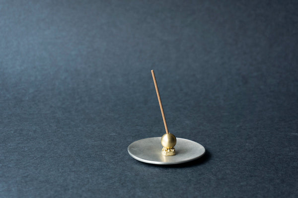 NOUSAKU Incense Holder Set Circle Tin