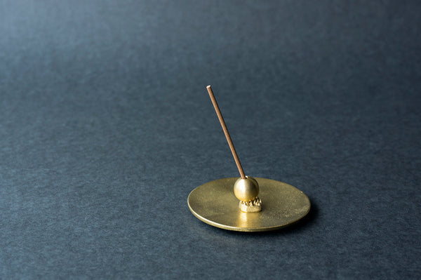 NOUSAKU Incense Holder Set Circle Brass