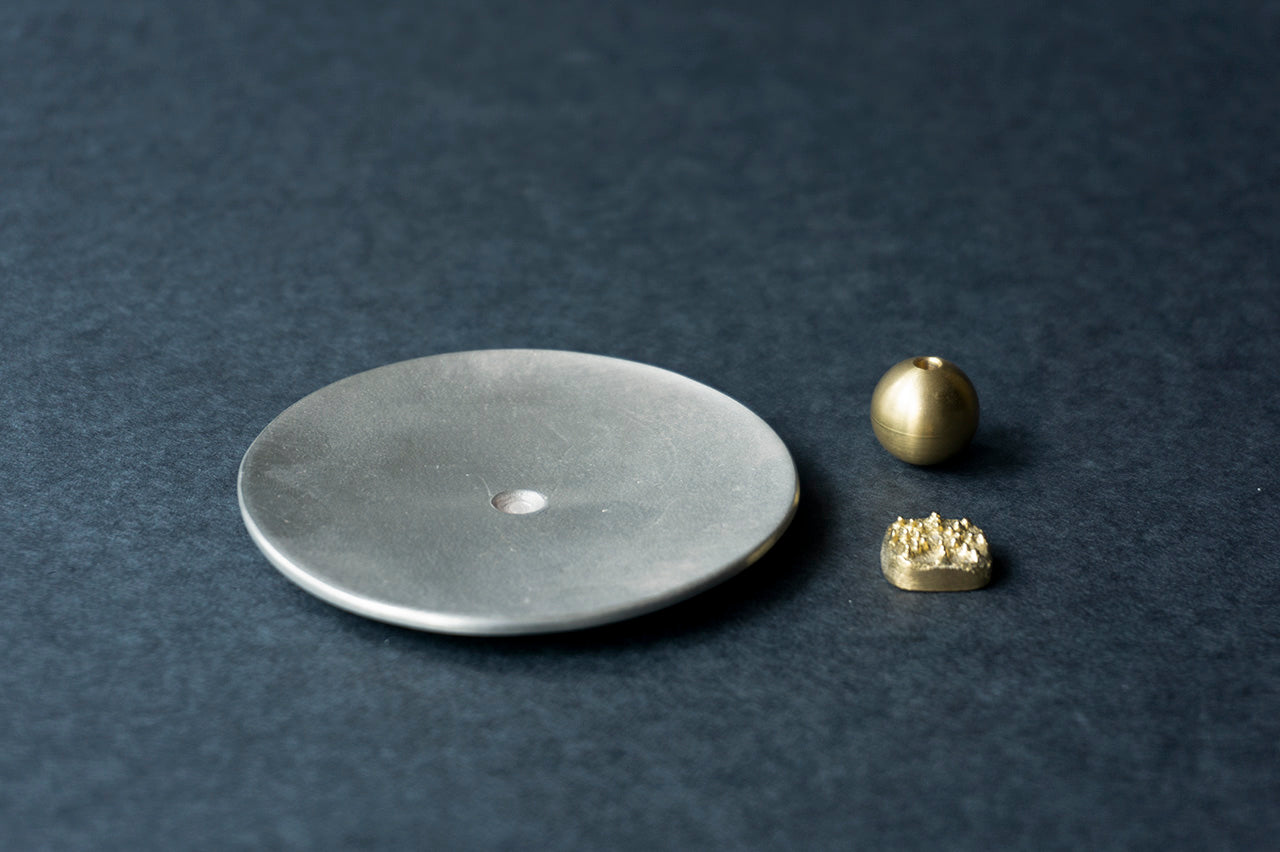 NOUSAKU Incense Holder Set Circle Tin