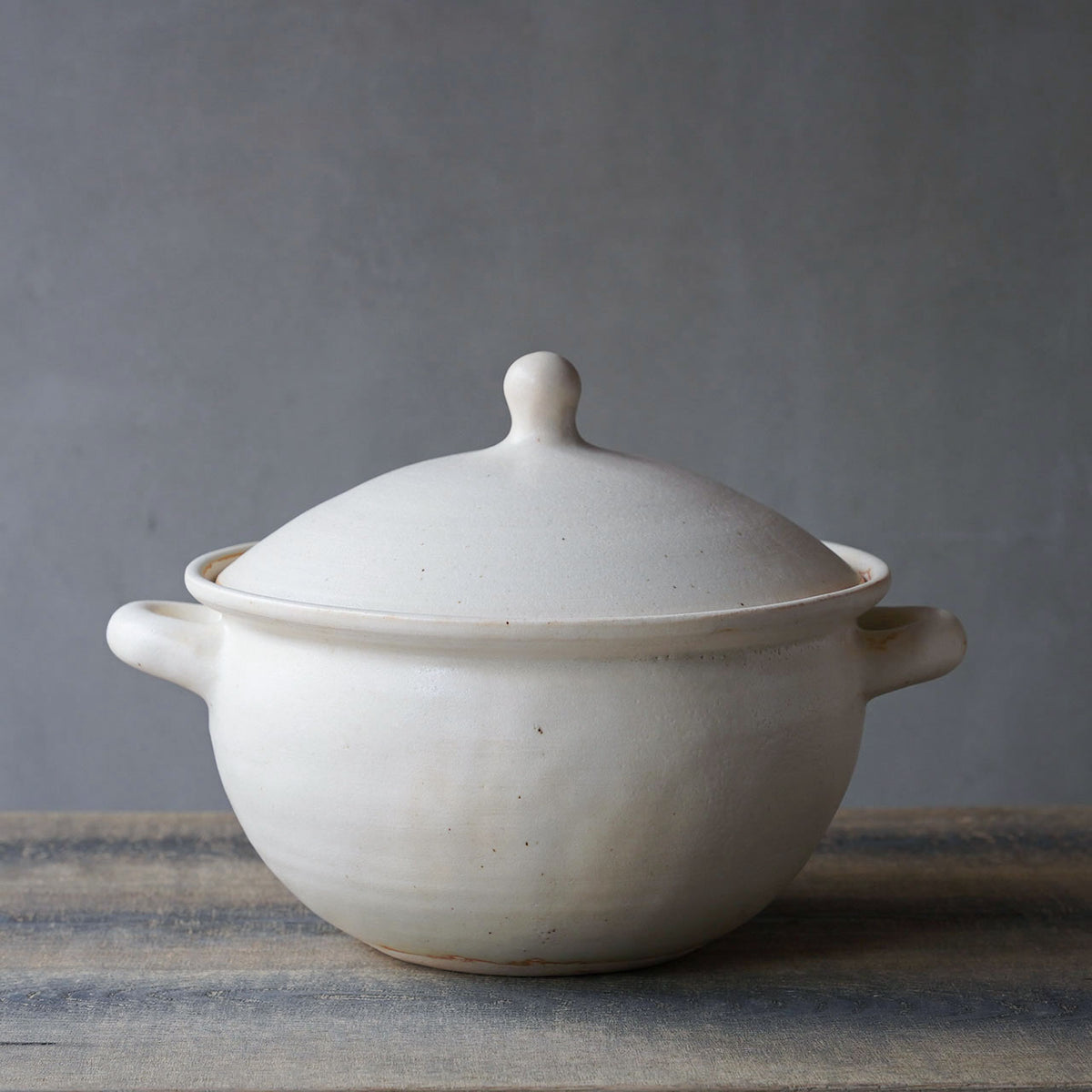 土鍋 瀬戸焼 黒マット6号土鍋(十字蓋)(150-0090) | 愛知県瀬戸市