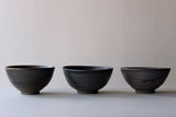Yukiko Kiln Rice Bowl Black Karatsu