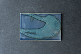 Rectangle Sweets Plate Blue Drip