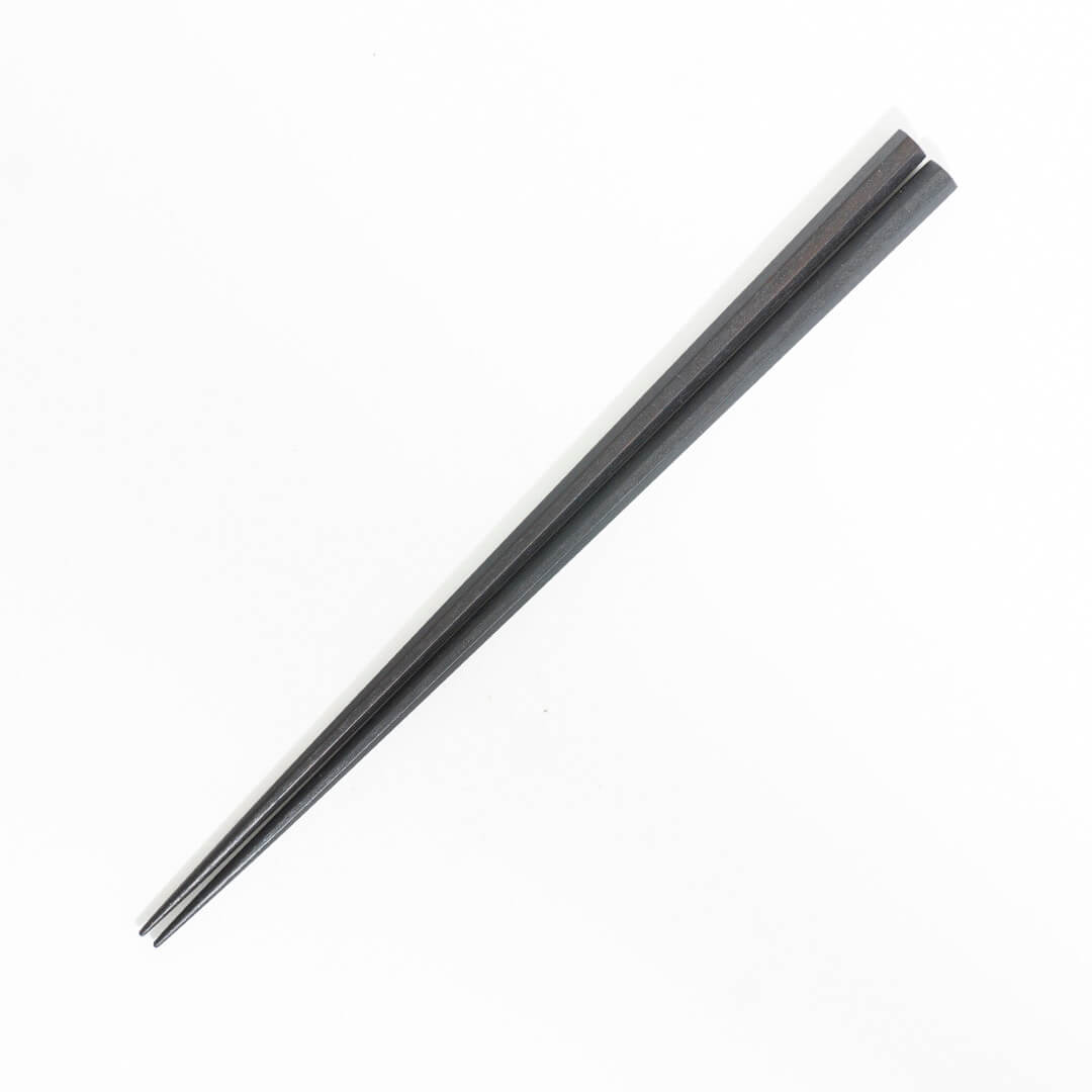 Daikokuya Chopsticks - Ebony, Octagonal (Short)