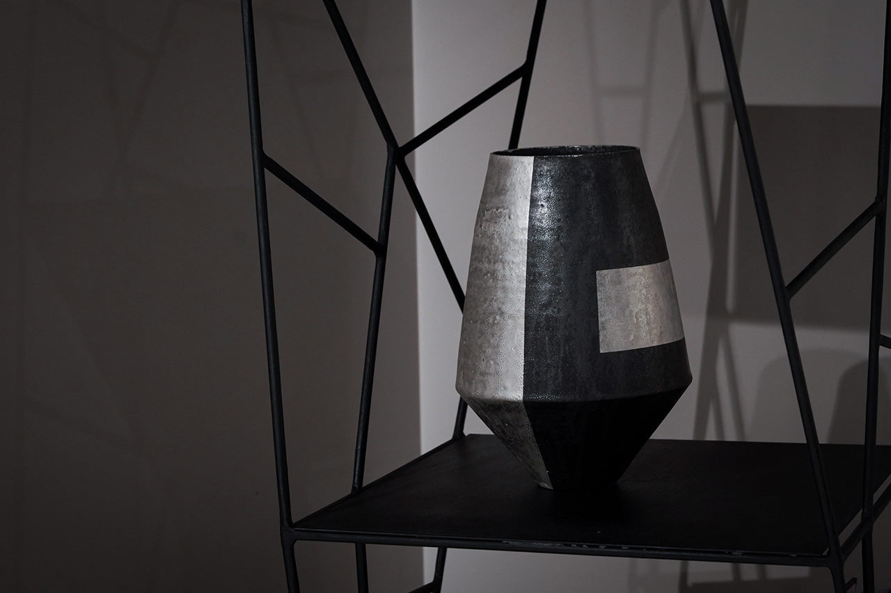 Atsushi Funakushi Flower vase 22B Silver