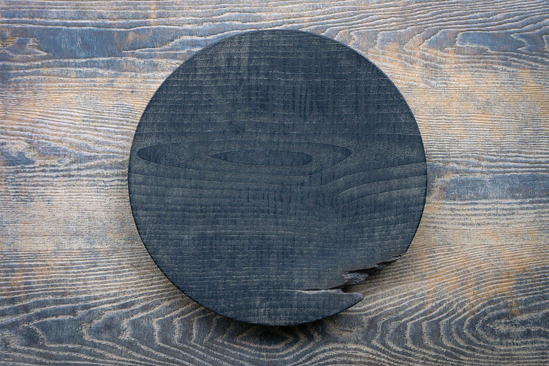 Fuyou Round Plate 280 Black A