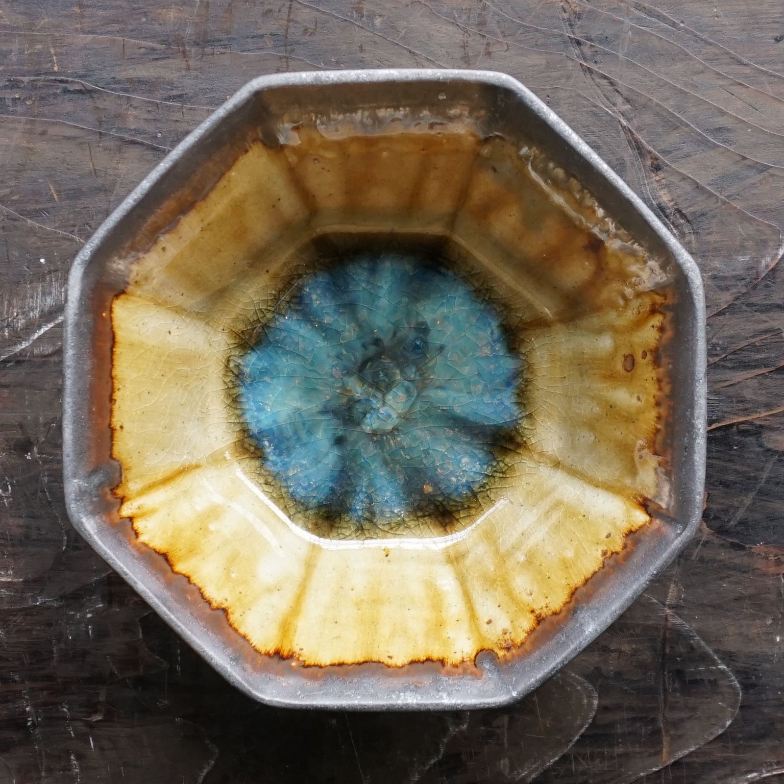 宮城正幸 作　６寸鉢　【未使用品】 宮城正幸 宮城陶器 ( 沖縄 陶器 ) - miyagiya onlineshop