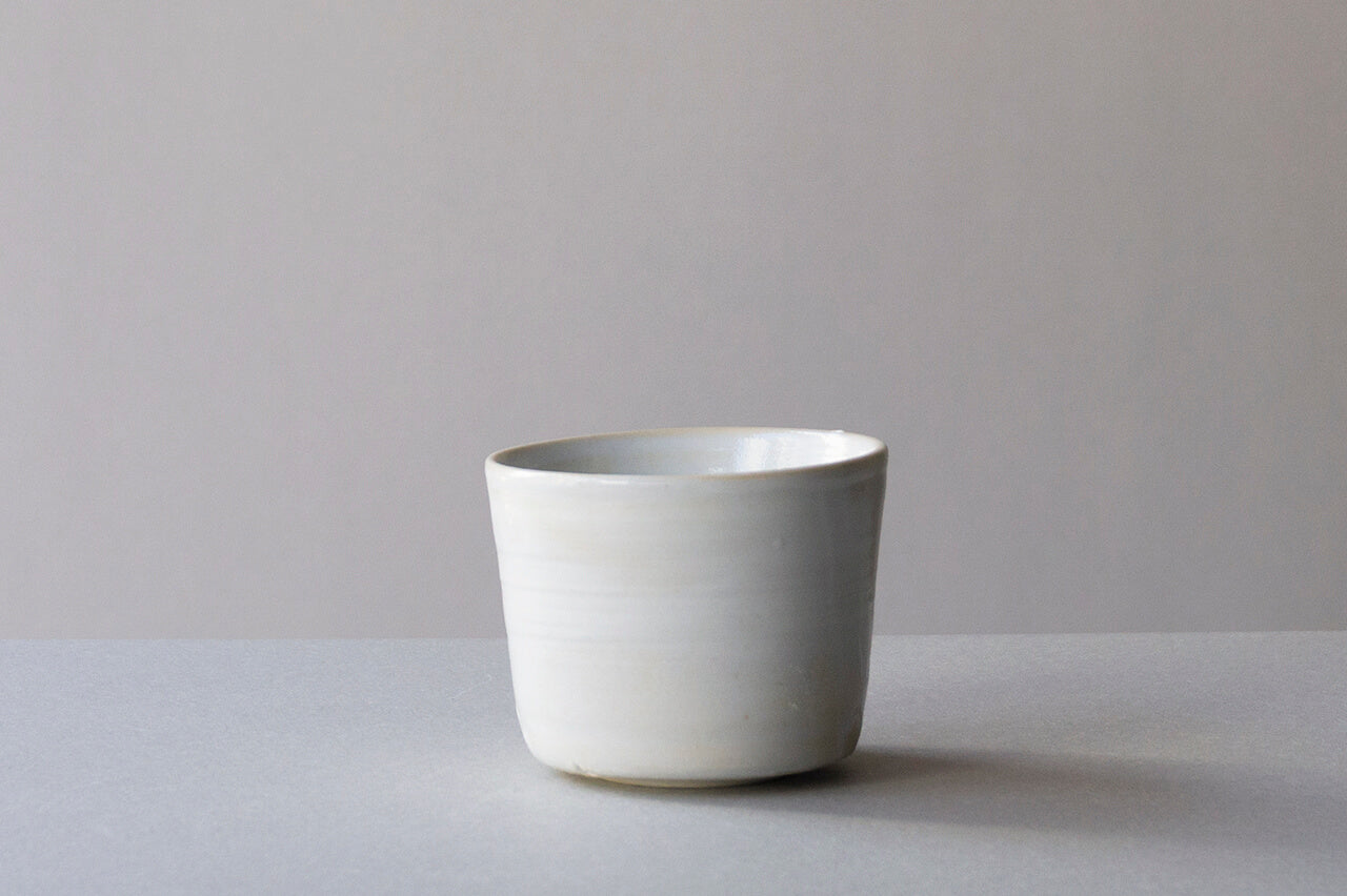 Yukiko Kiln Tea Set - White Porcelain Cup