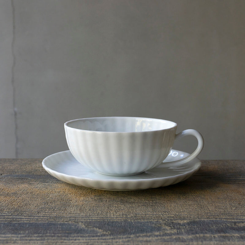 Yuichi Murakami - White Porcelain Tea Cup "Rinka"