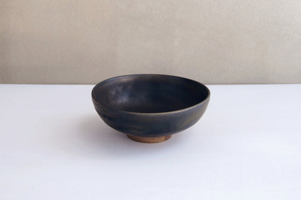 Yukiko Kiln 12cm Bowl Black Karatsu