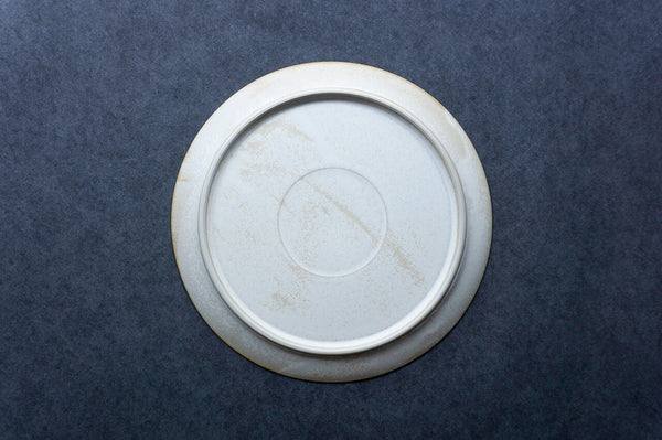 Yuka Ando　Flat plate 24cm　WH