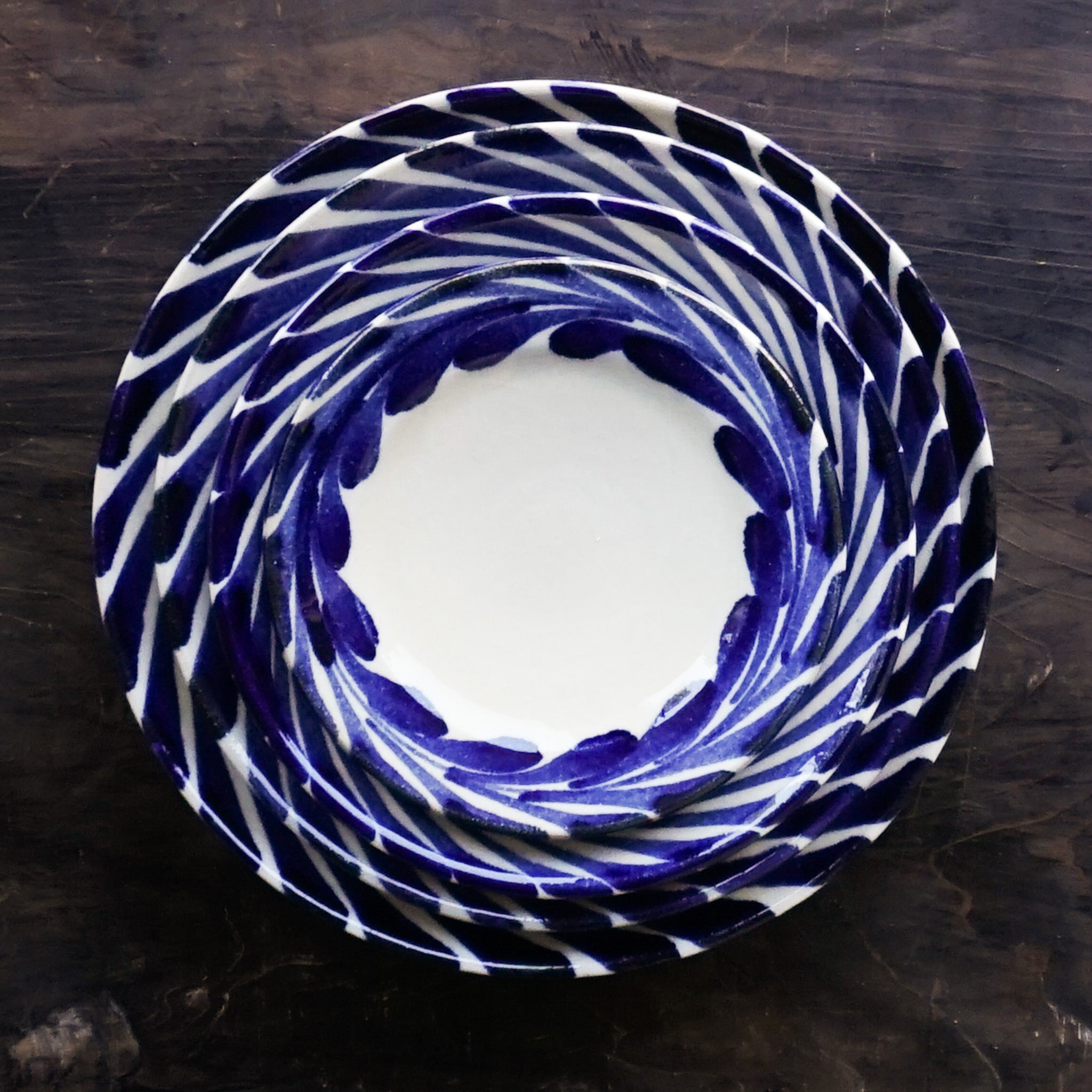 陶房眞喜屋 6寸皿 ソテツ