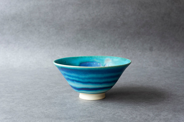 Yuko Ikeda Kneaded Blue Bowl B