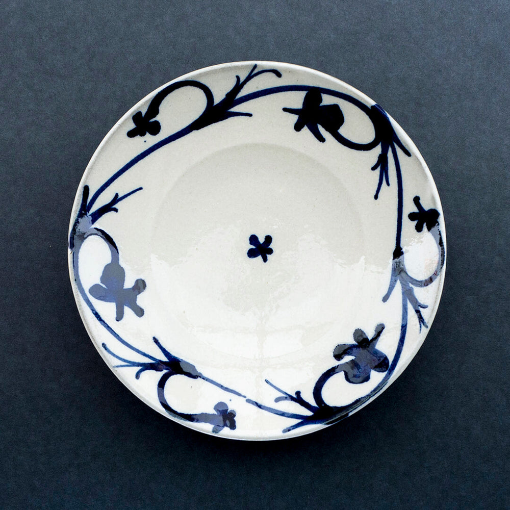 陶房眞喜屋 7寸皿 かずら – 雨晴/AMAHARE