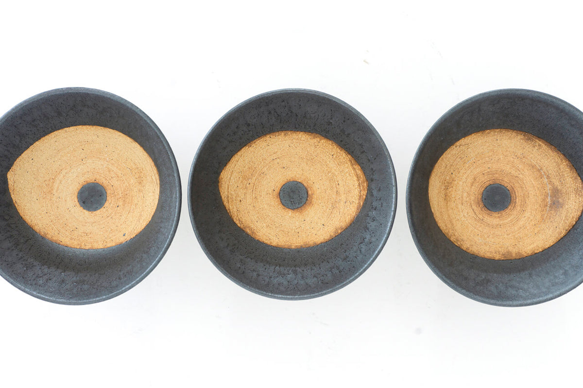 宮城陶器の大きなマカイ　未使用品　2セット 陶器工房壹 mintama マカイ 4寸 黒 – 雨晴/AMAHARE