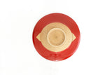 Pottery studio ICHI Mintama Rim Plate 21cm Red