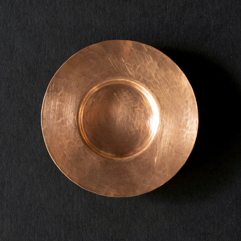 Yuichi Takemata 茶托 丸 銅 – 雨晴/AMAHARE