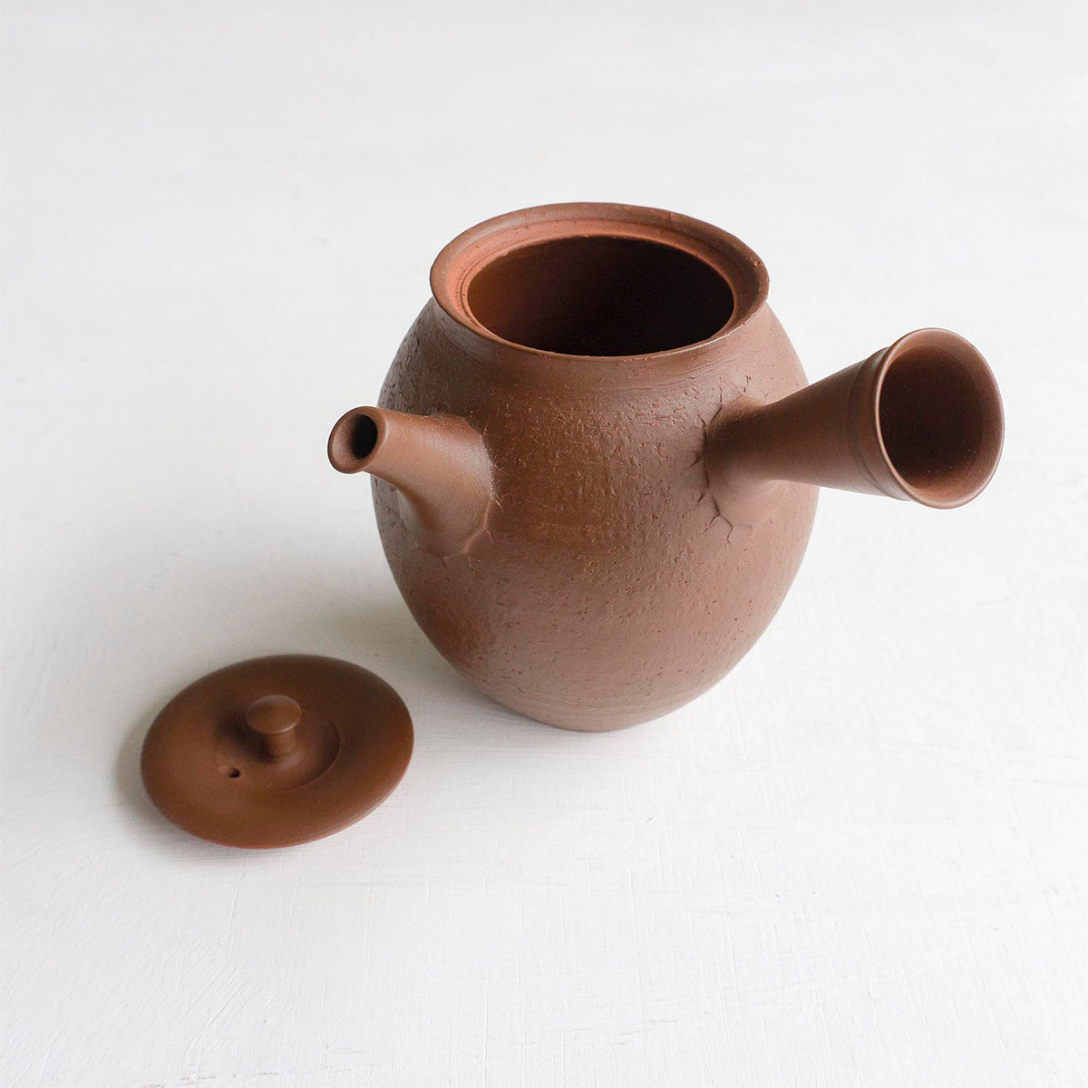 陽景窯 南蛮手 急須 長丸 – 雨晴/AMAHARE