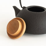 Kukan Chuzo /  Nanbu Cast Iron Teapot  Black wooden lid