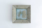 Miyagi Pottery Square Plate L Blue Glaze