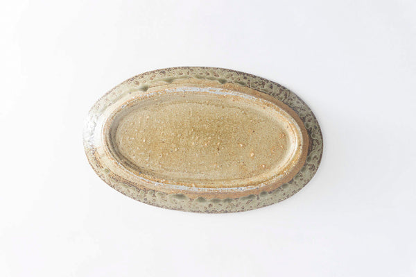 Miyagi Pottery Oval S Ash Glaze