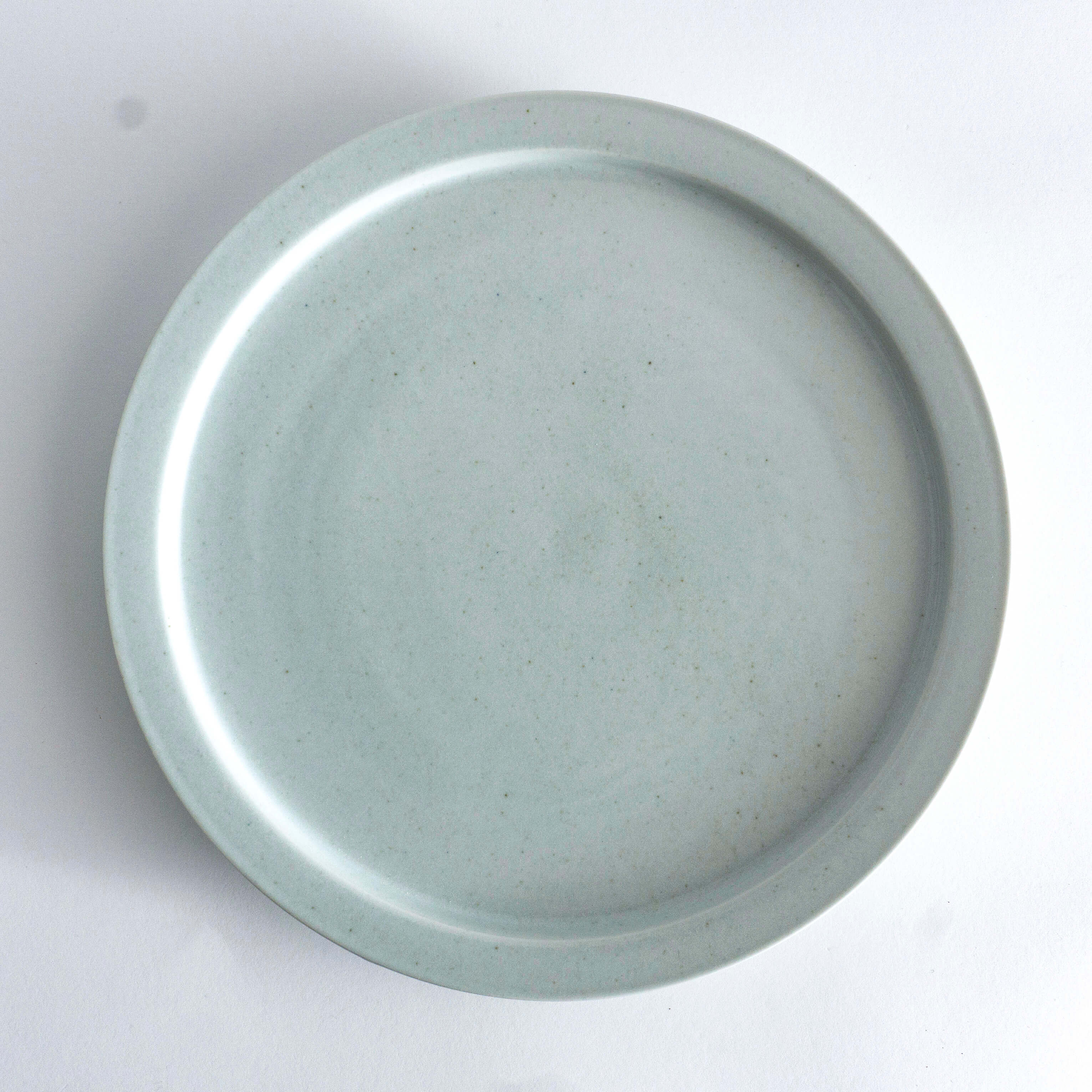Yazaemon kiln 27,5㎝ plate old white porcelain
