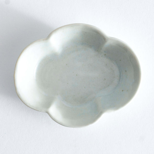Yazaemon Kiln small mamebachi(tiny bowl)  old white porcelain