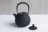  Kukan Chuzo / Egg Cast Iron Teapot M Black