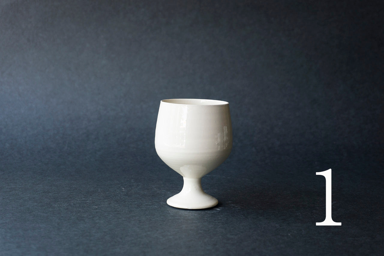 Wine Goblet White　F
