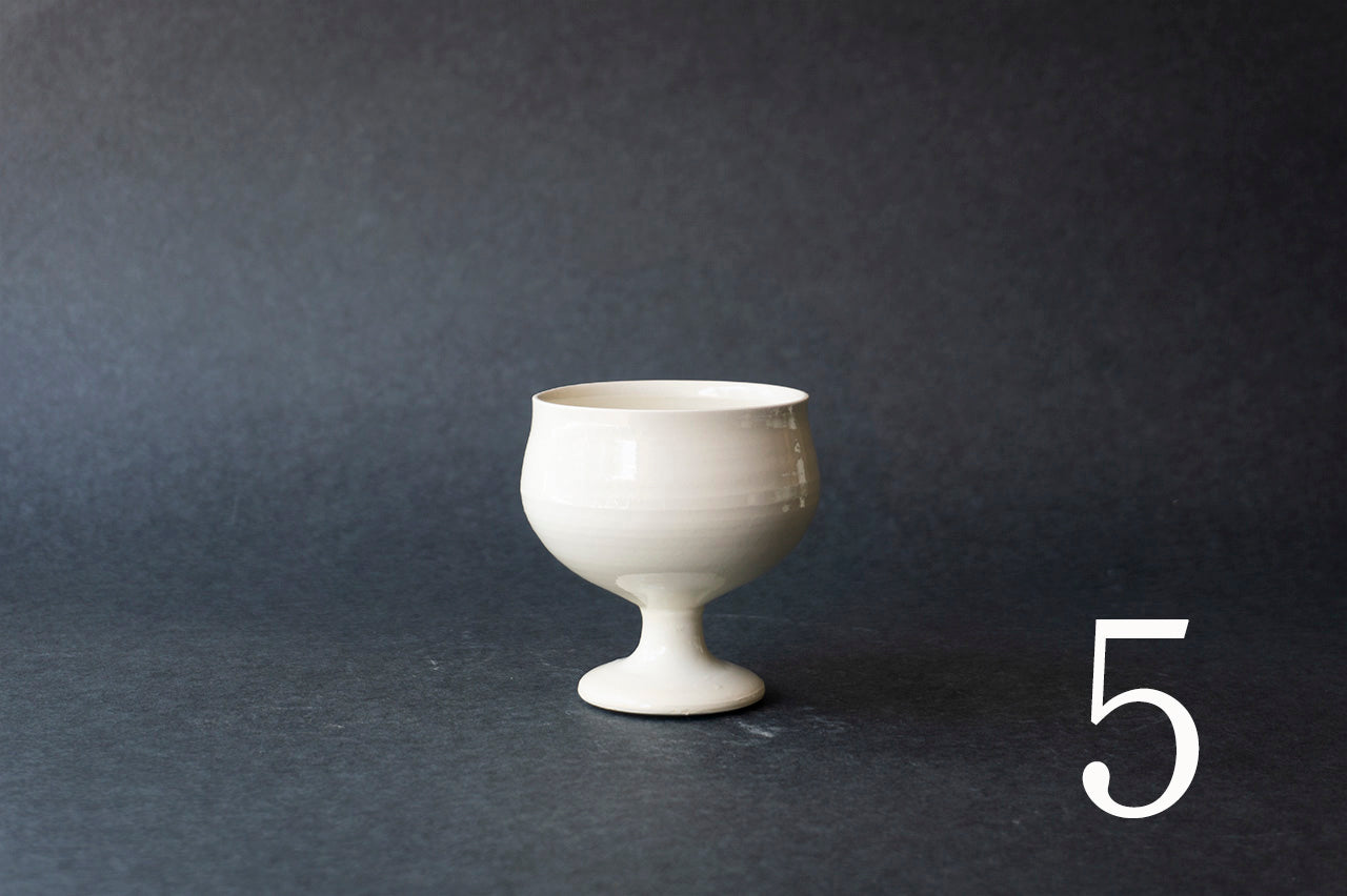 Wine Goblet White　F