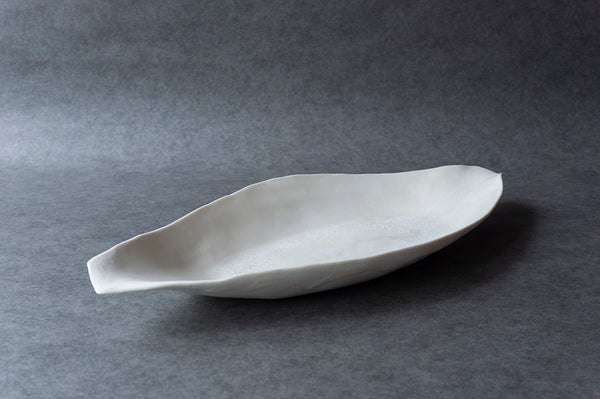 Yuko Ikeda Canoe-shaped Plate Glaze (Large) F