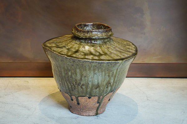 Masayuki Miyagi Vase 22D ash glaze