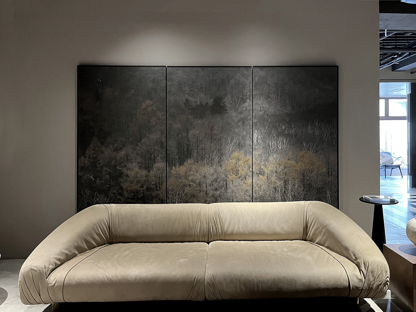 ●21-SG Photo Paneltriptych W2700mm*H1800mm hand colord (Karamatsu)