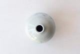 ●22-TO16 Shingo / White porcelain vase with inlay design