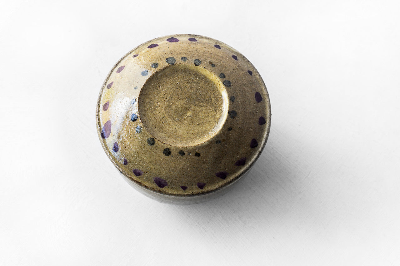 ●22-TO57 Shingo Oka / Pottery container designed with underglazed blue 