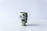 ●22-TO70 Shingo Oka / Footed cup with arabesque pattern