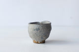 ●22-TO85 Shingo Oka / Iron-painted sake cup