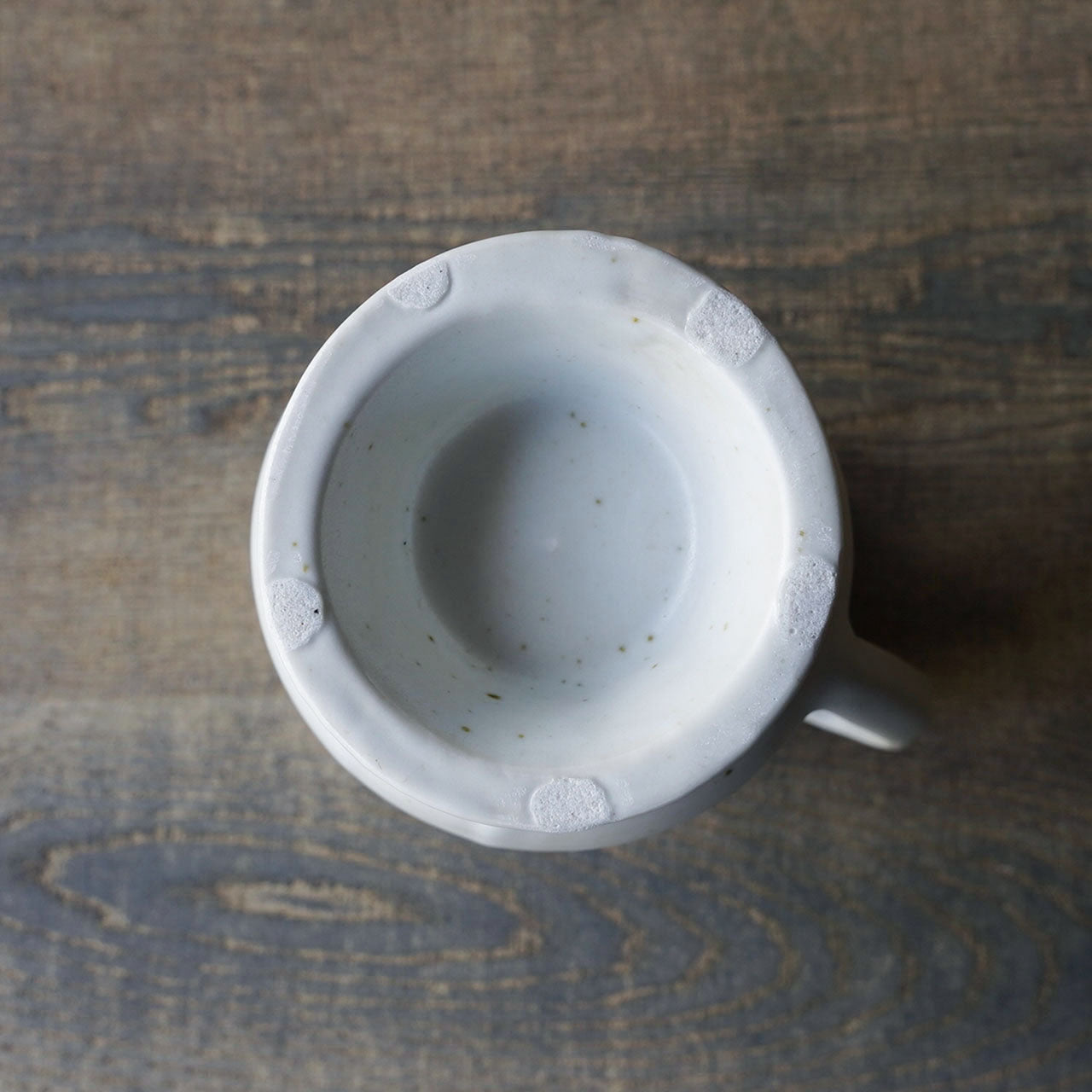 ●22-TS16 白釉 ジャグ 中