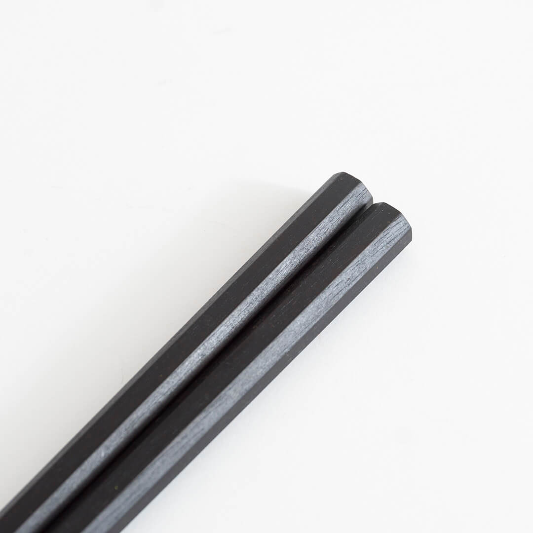 Daikokuya  Octagonal Ebony Wood 16.5cm