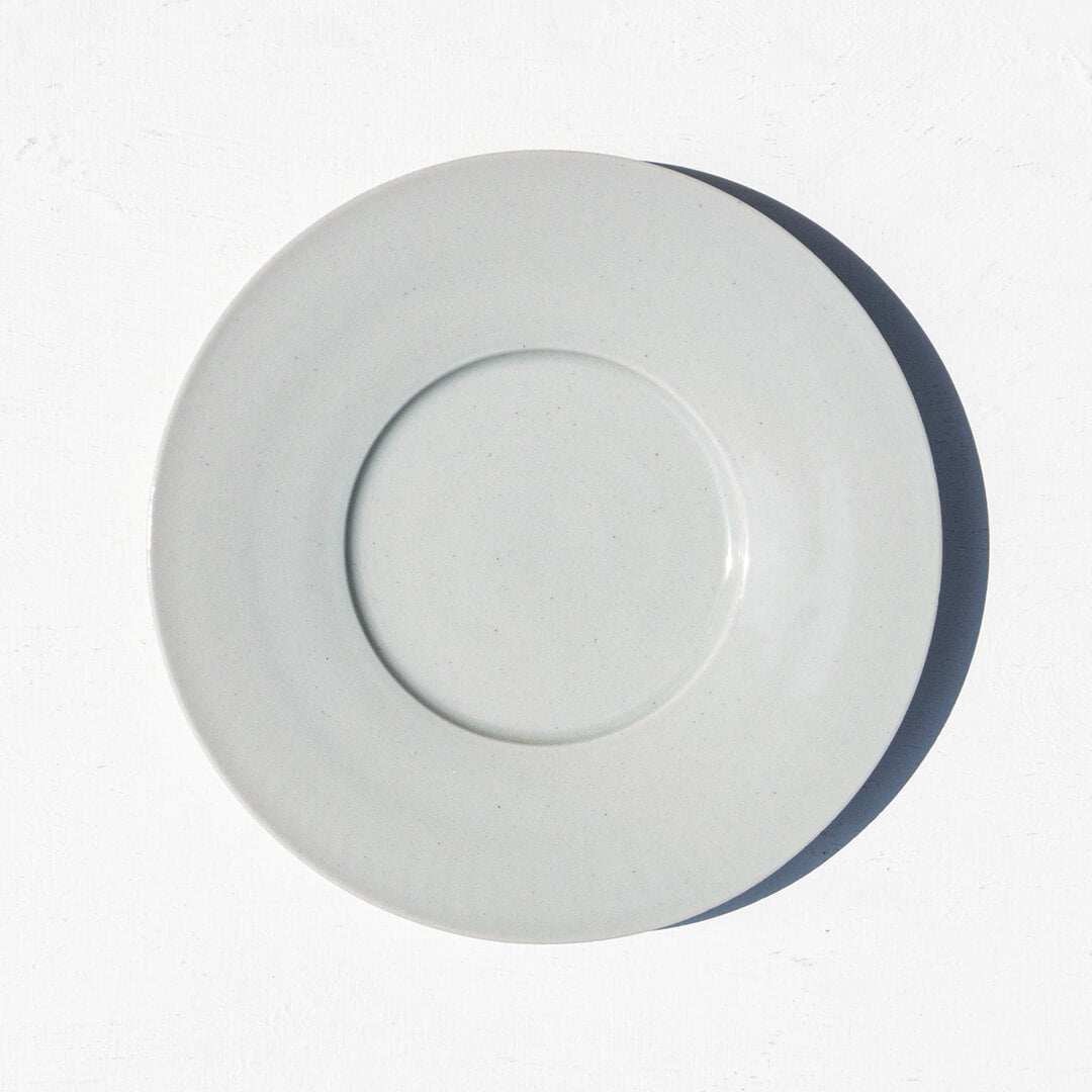 Miyuki Koizumi  18cm Wide Rim Plate White