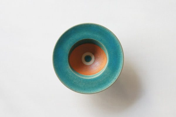Pottery studio ICHI Mintama Rim Bowl 15cm Persia
